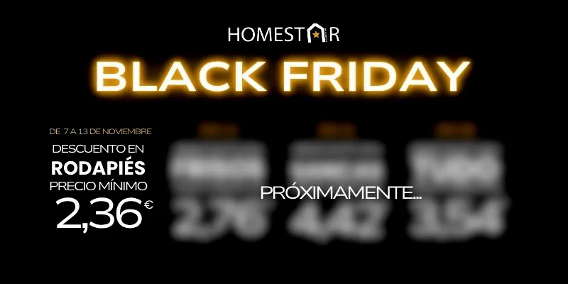 Promocion Black Friday HOMESTAR